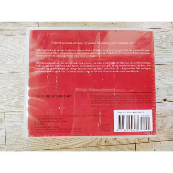 AUDIOBOOK - Airtight - J. P. Smith - Audio CD - Unabridged - BRAND NEW -Thriller - Picture 2 of 10